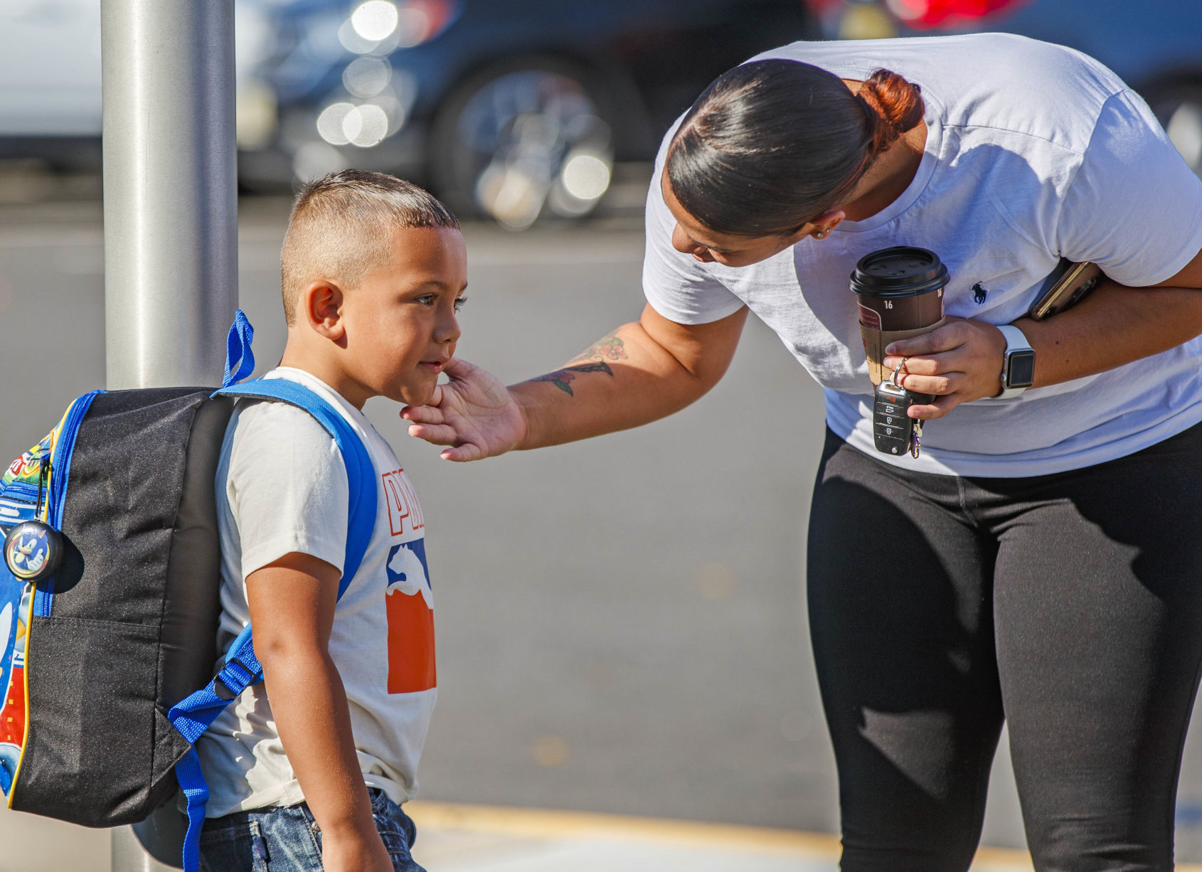 First day of School of David C. Douglass Veterans Memorial School